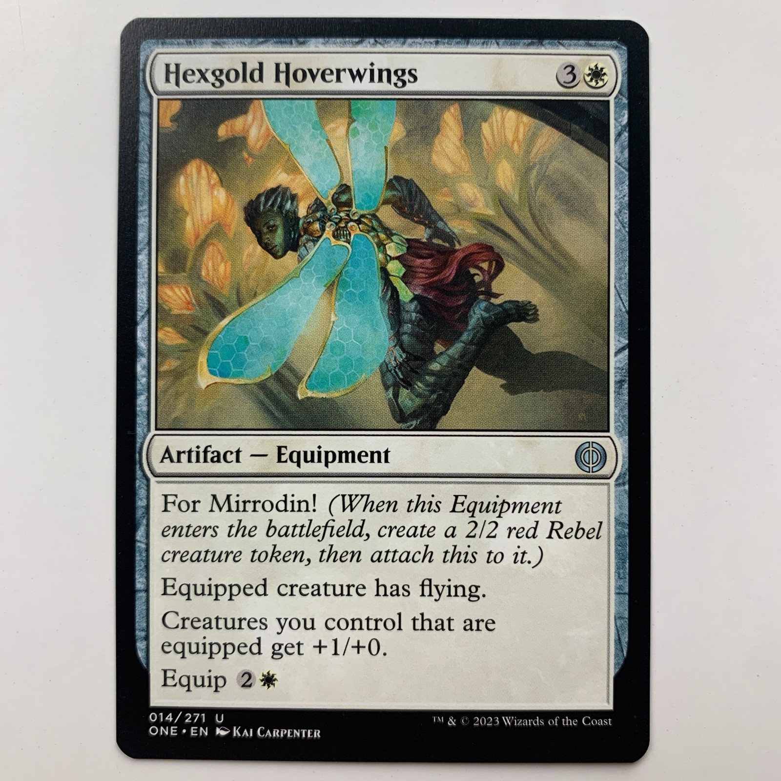 Hexgold Hoverwings – 014/271 – Phyrexia: All Will Be One – Magic: The Gathering