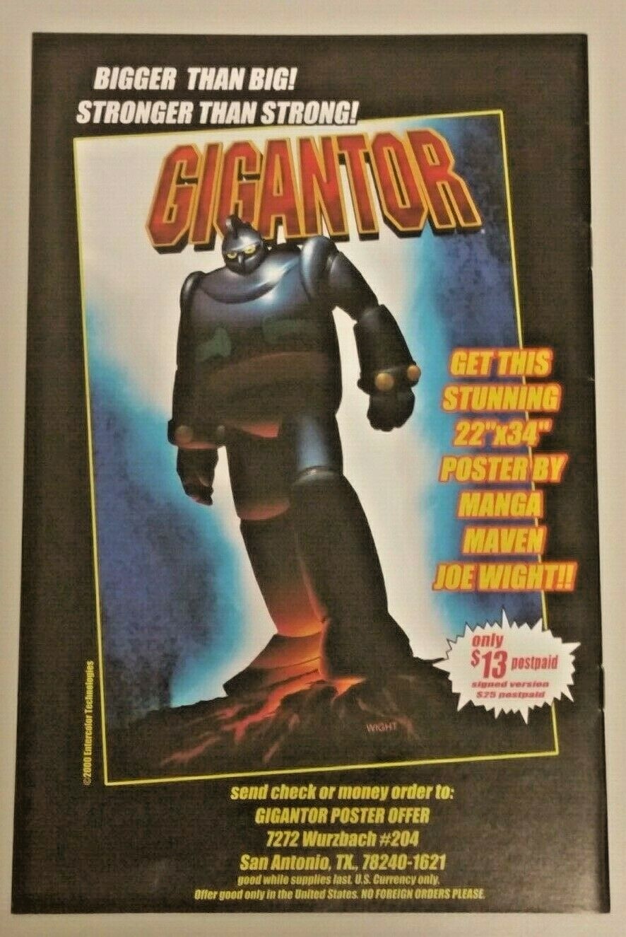 Gigantor Comic #5, Spiders Moon, Antarctic Press, Jun 2000