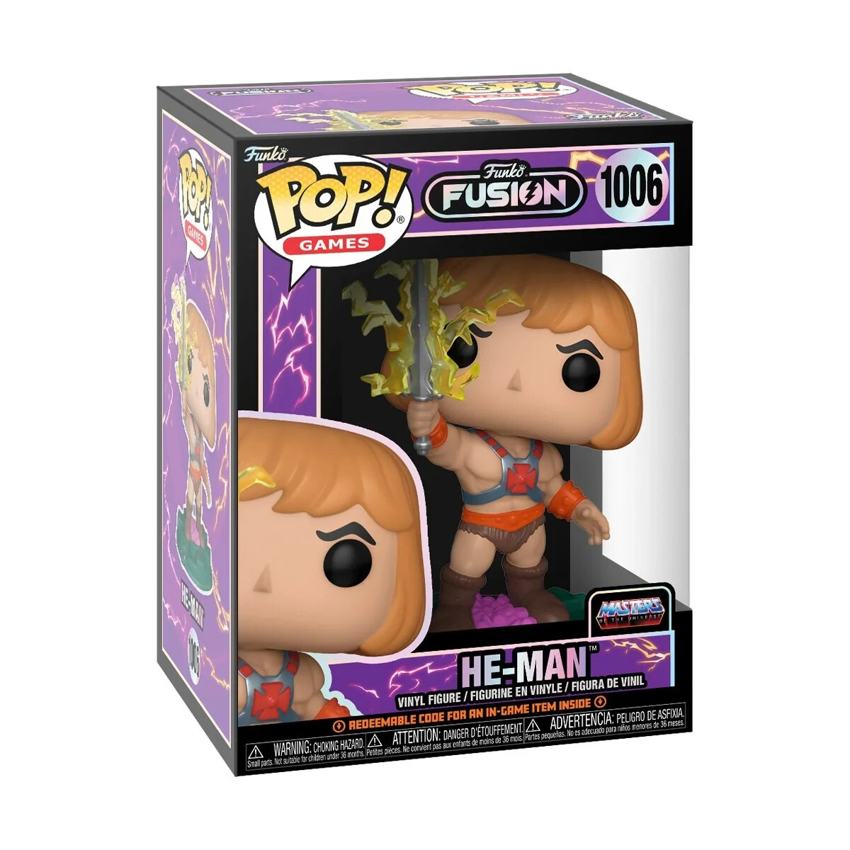 Funko Fusion He-Man Funko Pop! Vinyl Figure #1006 NRMT/MINT!