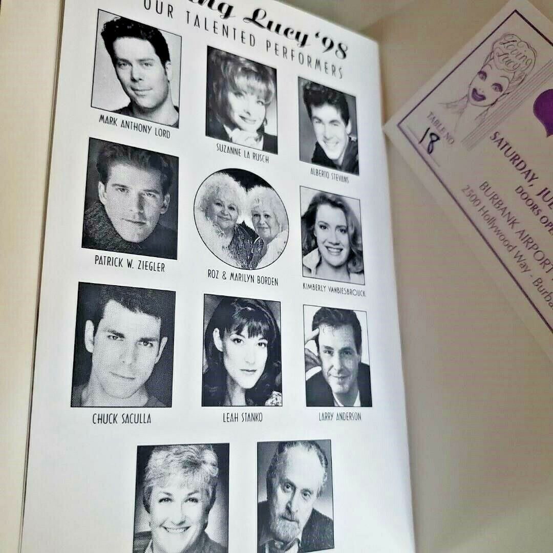 Loving Lucy ’98 – 1 Ticket and 3 Programs Burbank I Love Lucy-Lucille Ball Rare
