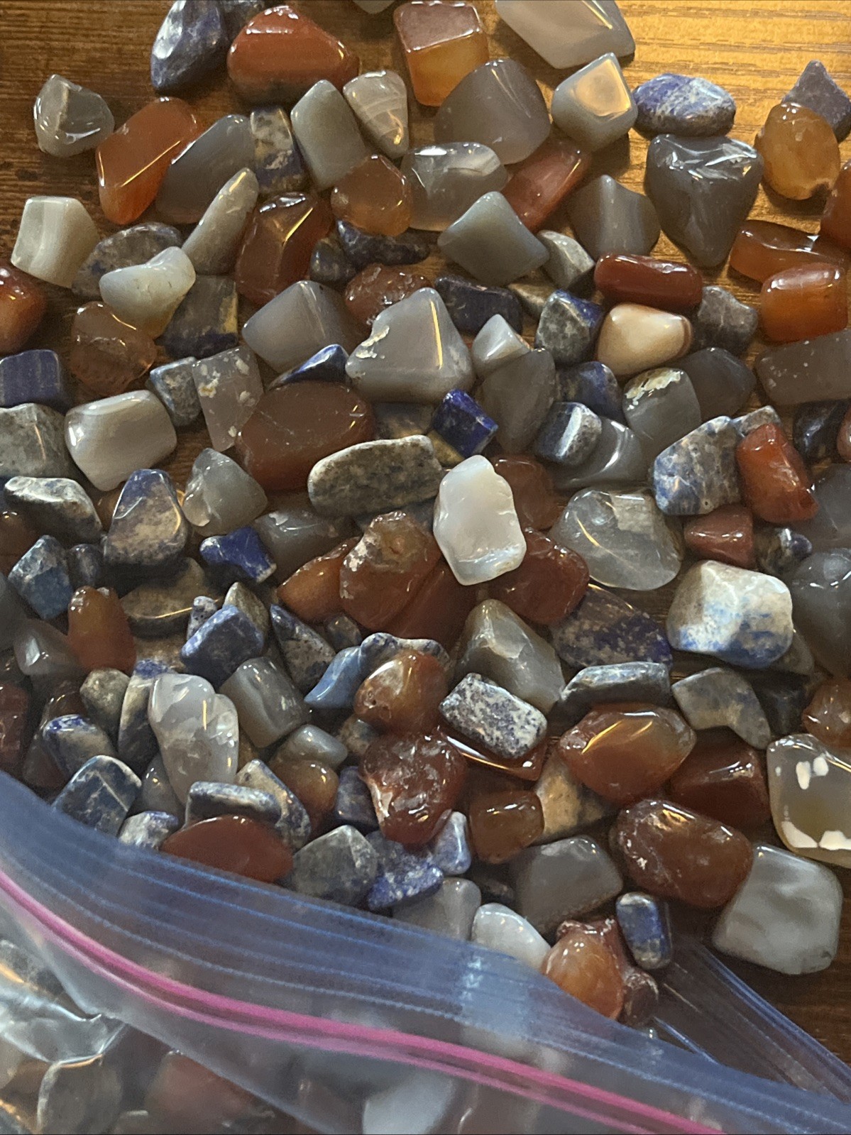 3 POUNDS LAKE SUPERIOR POLISHED ROCKS AGATES ~ LOTS of COLOR & ASSORTMENT