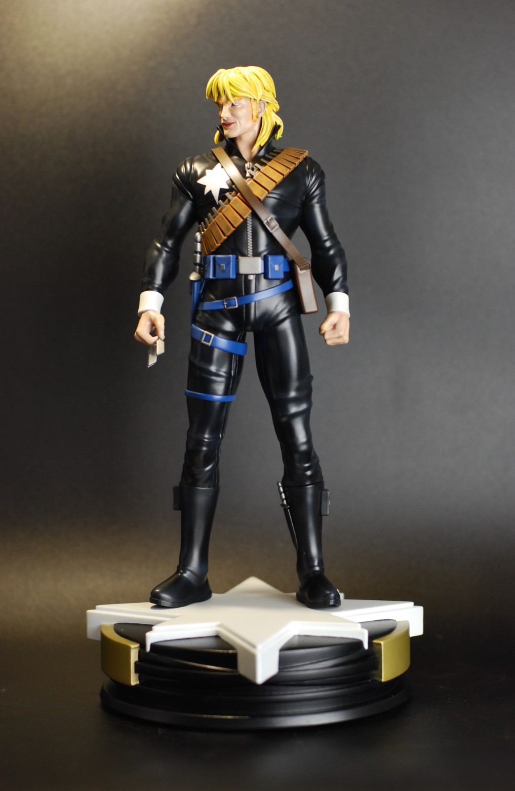 🌟 CUSTOM INSPIRED BY LONGSHOT * BLUE * X-MEN * RESIN STATUE BOWEN SCALE ✨