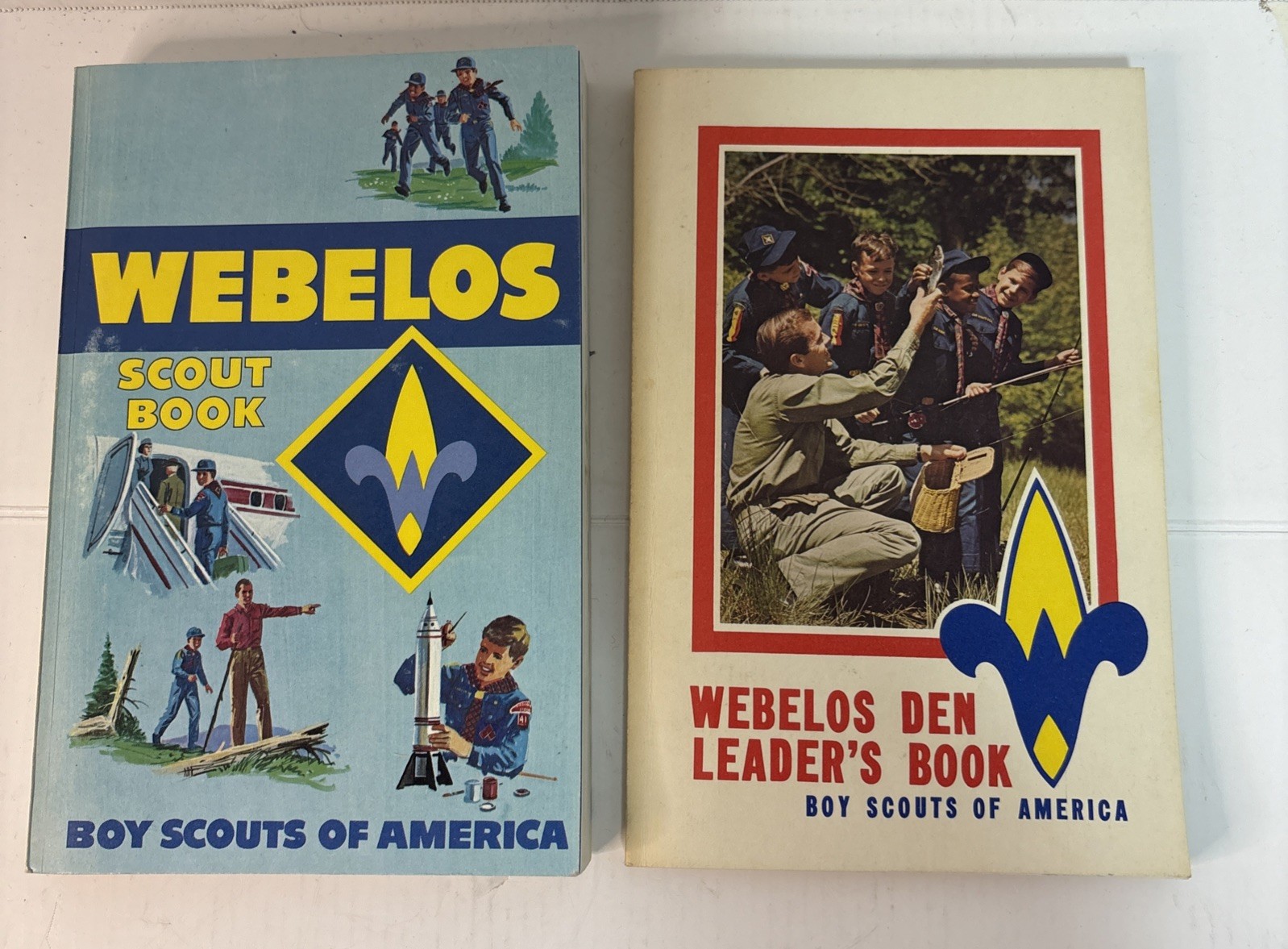 1967 & 1973 Webelos Scout Books Boy Scouts of America Cub Scouts BSA Vintage