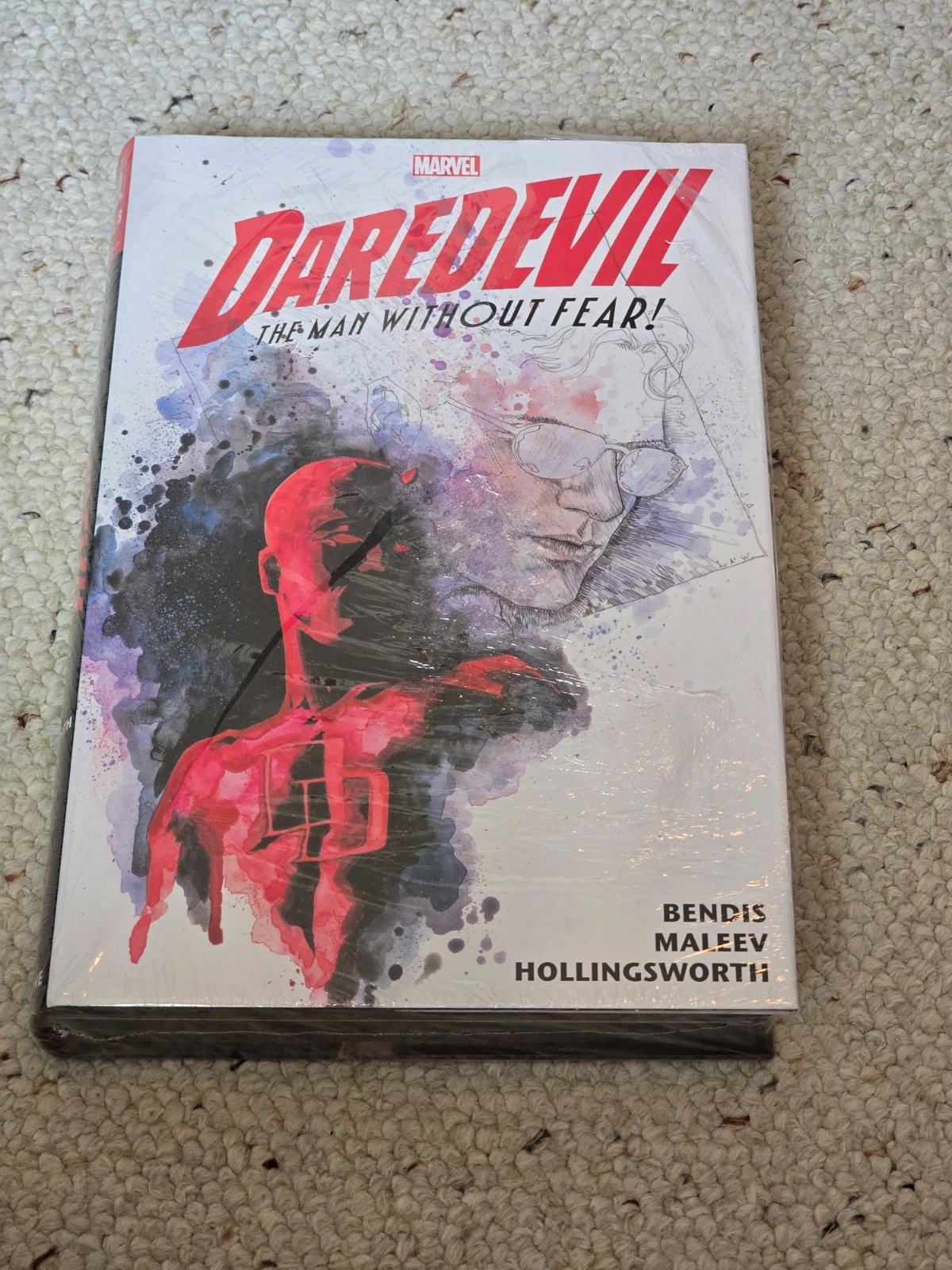 Daredevil by Bendis & Maleev Omnibus Vol 1- David Mack DM Cover – New & Sealed!