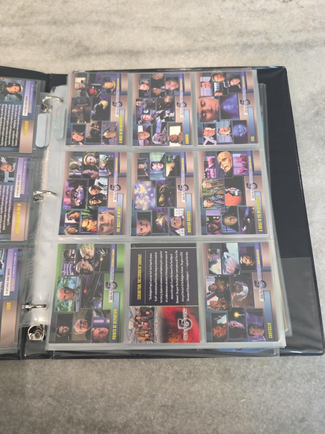 Babylon 5: The Complete Babylon 5 COMPLETE SET PLUS ALL CHASE CARDS 2002 VHTF