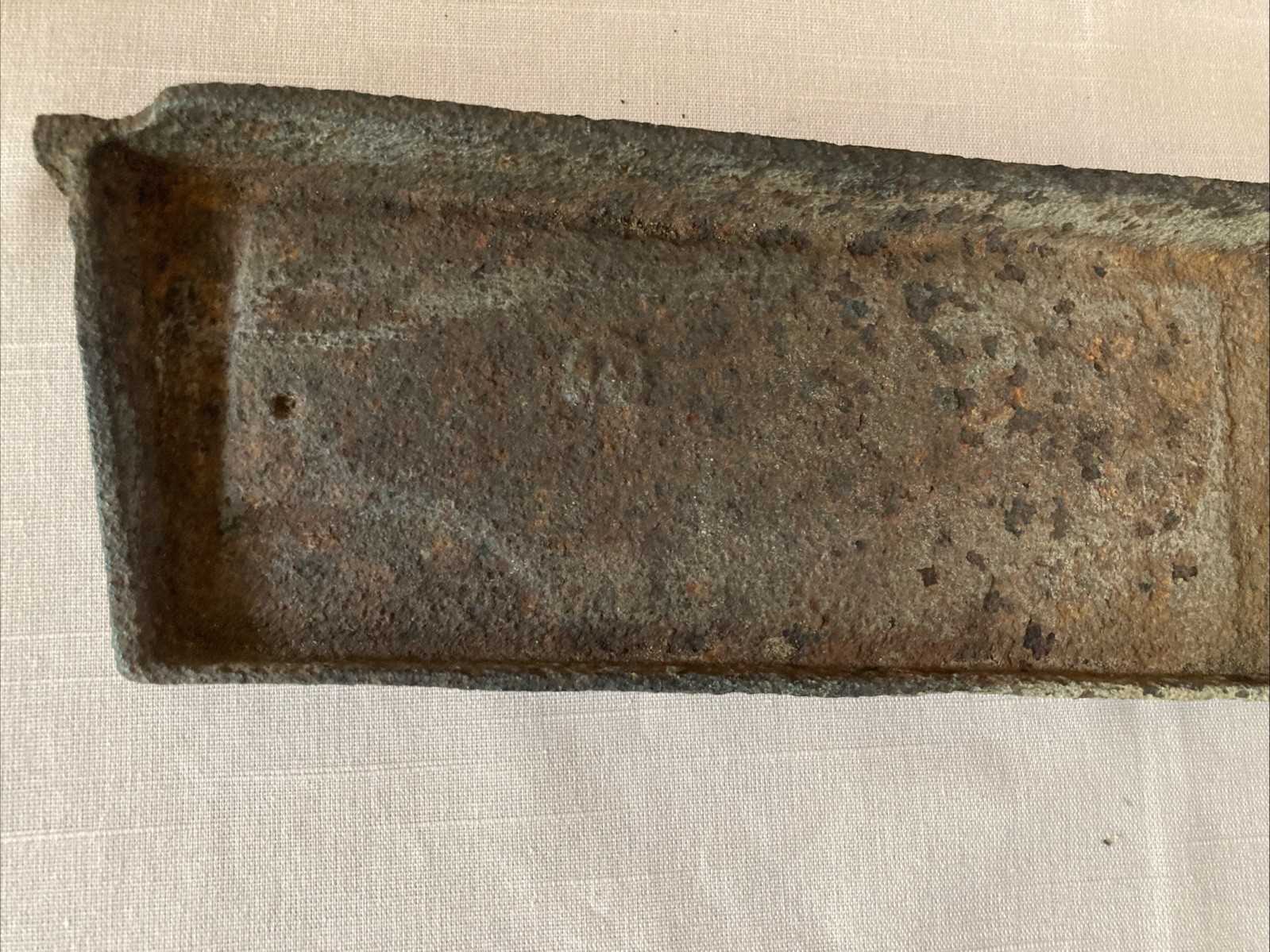 VINTAGE CAST IRON DOOR PLATE FOR ATLANTA STOVE WORKS ATLANTA, GA