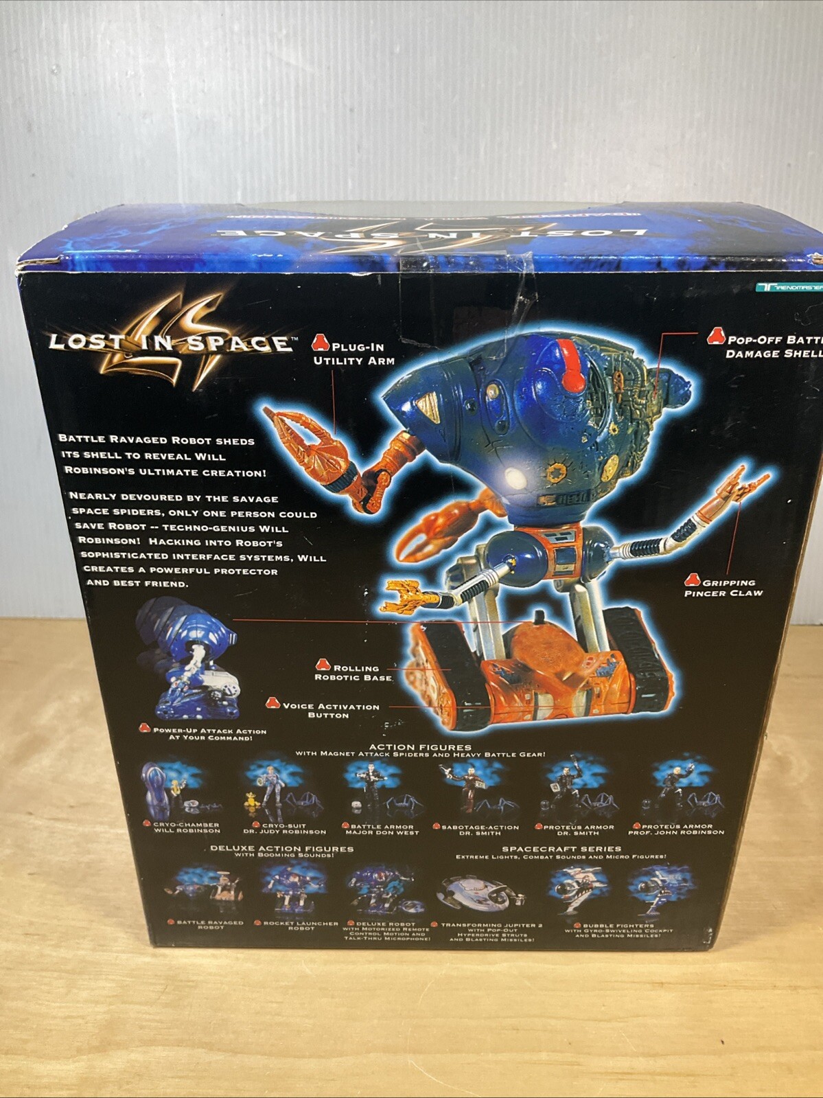 LOST IN SPACE BATTLE RAVAGED ROBOT, FOR AGES 4 AND UP