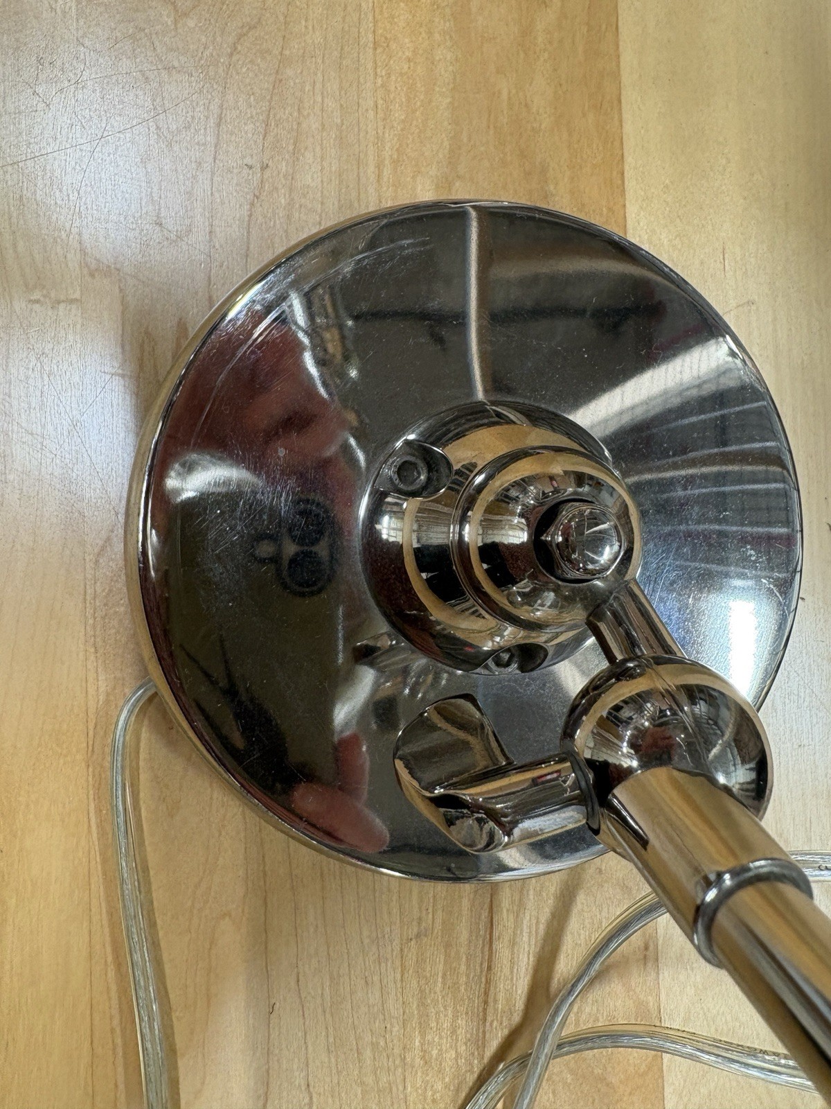 Heavy Steel Articulating Lamp Solid Exc Condition