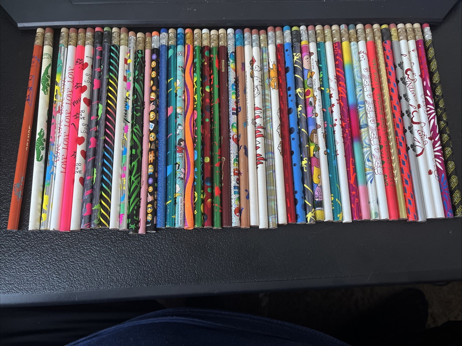 VTG Pencil x47 Lot 70s 80s 90s Holographic Reward Award Pentech Sizzlers Asst.