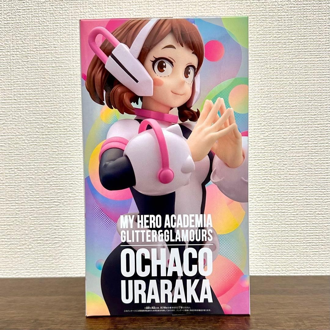 My Hero Academia GLITTER&GLAMOURS Figure Ochako Uraraka Bandai Japan Anime New