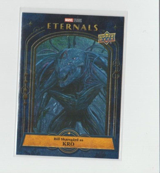 2023 Upper Deck Eternals Marvel Character Trading Card #99 Bill Skarsgard as Kro