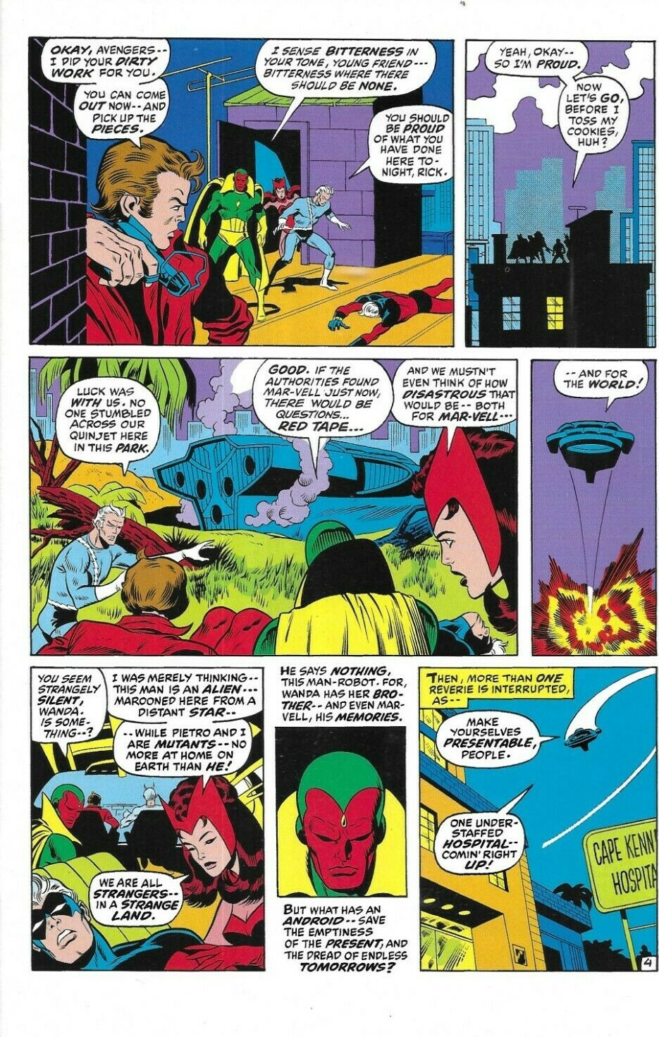 Avengers Comic 1 Empyre Mar-Vell Classic Reprint True Believers 2020 Roy Thomas
