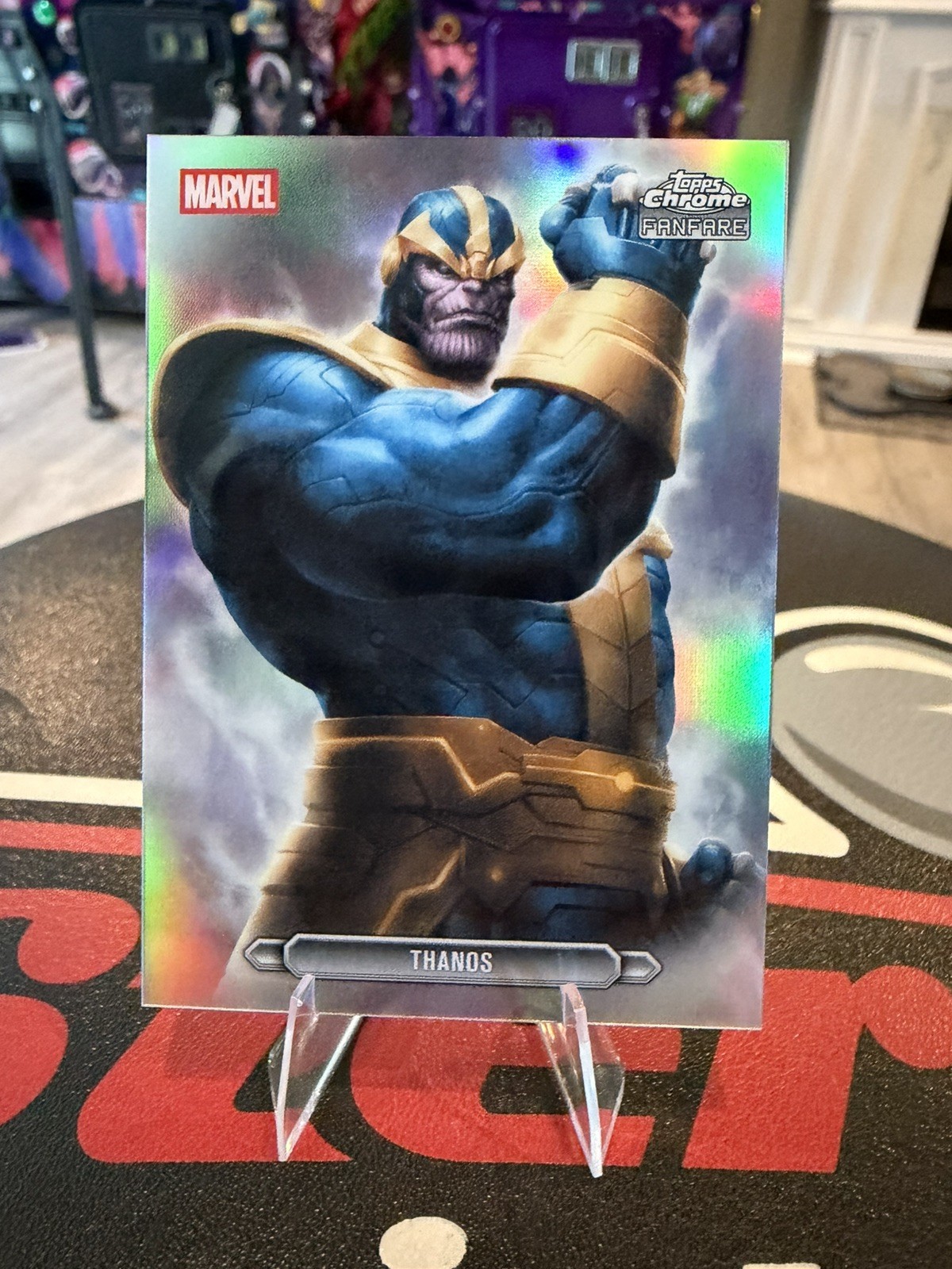 Topps Chrome Marvel Comics 2026 Thanos Fanfare Insert #FF-43