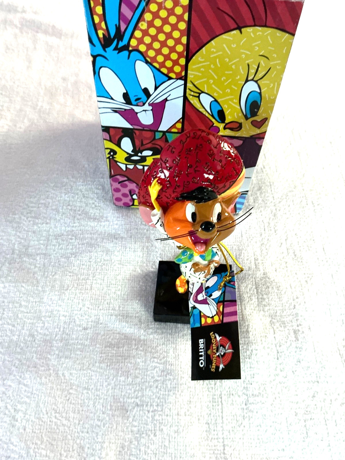Romero Britto Speedy Gonzalez Figurine 4055718 Brand New in Box with Tags Nice !