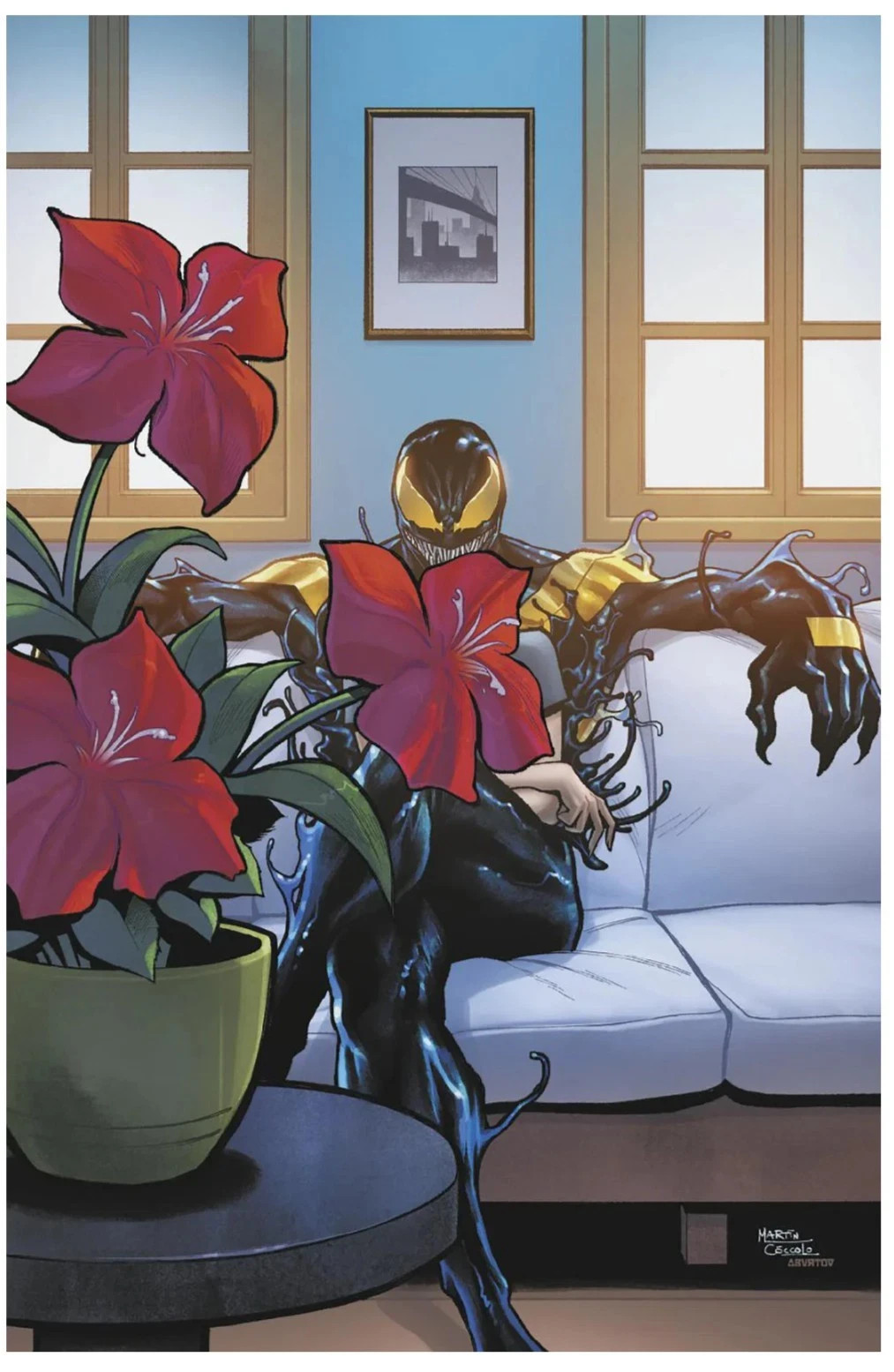 All New Venom #5 Martin Coccolo 1:100 Ratio Spoiler Exc. Virgin Variant 2025 NM+