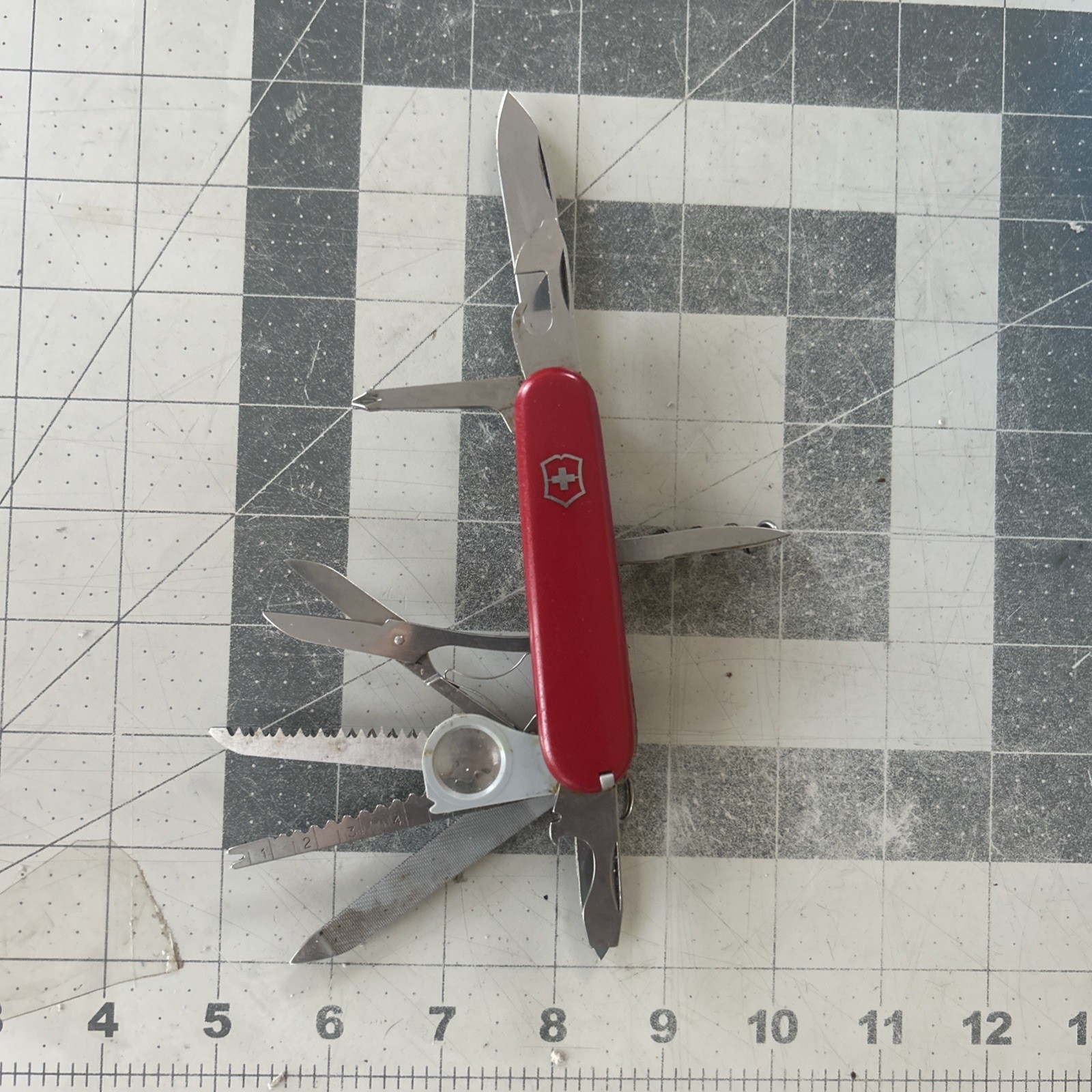 Vintage Victorinox Champion 91mm Swiss Army Knife