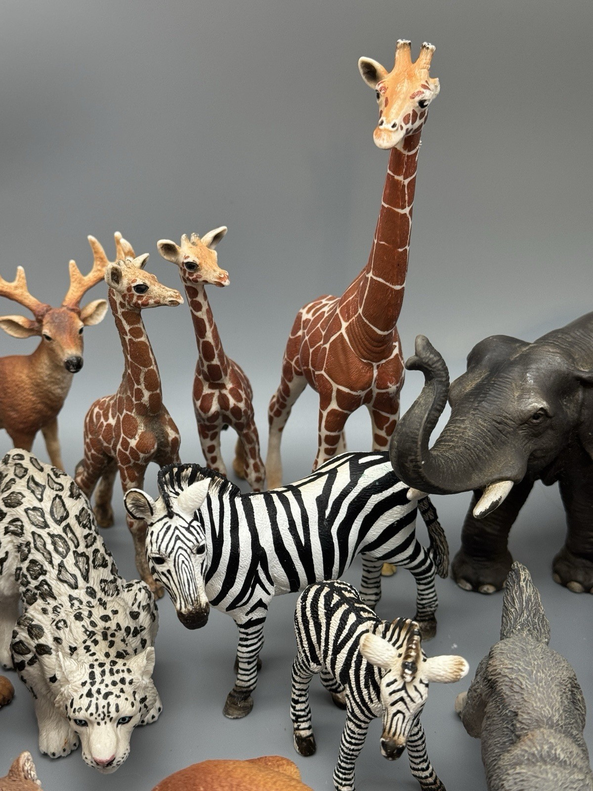 Schleich Mojo Wild Animals Large Mixed Lot Of 34 Collectible Safari Jungle EUC