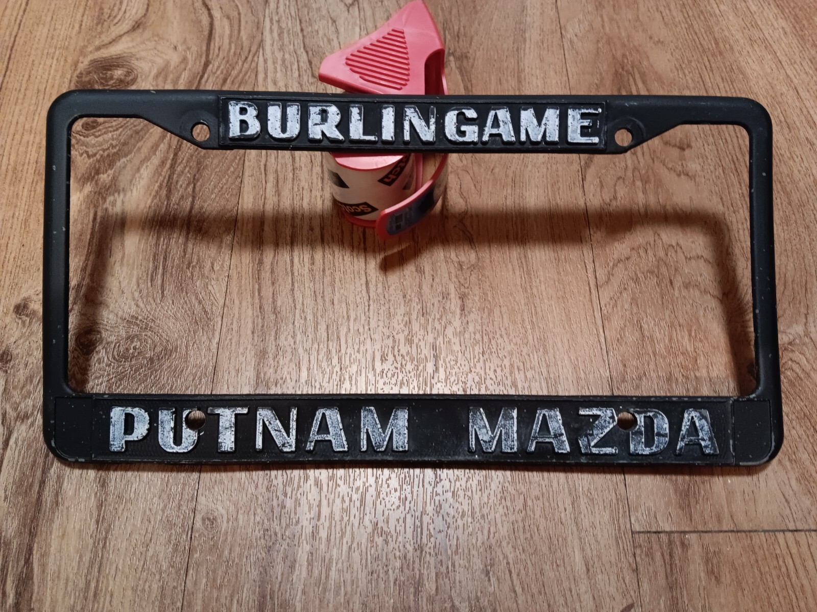 Putnam Mazda, Burlingame, California, Car Dealer Metal License Plate Frame