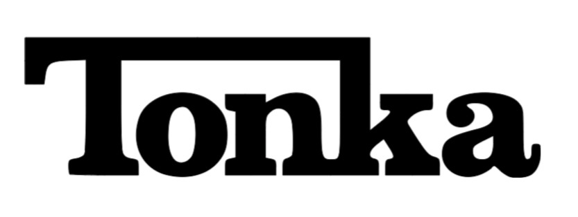 Vinyl Decal Sticker – Tonka Toy Truck logo Big Rig Loader dump for model train