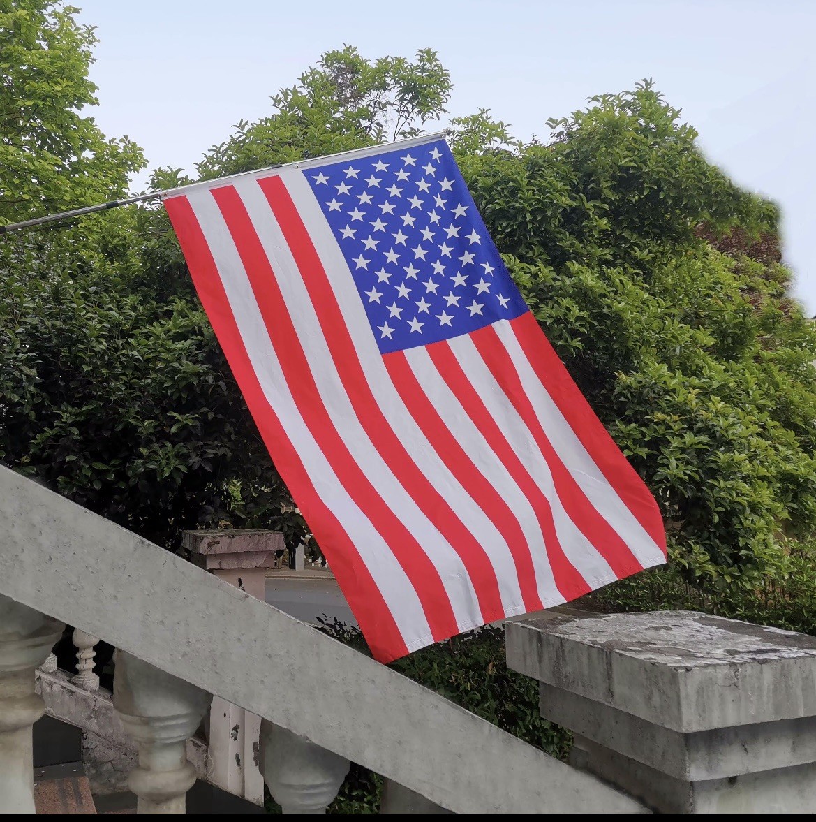 American Flag 5 X 8 Ft, 100% High Quality High Wind, Heavy Duty 5 by 8 Foot