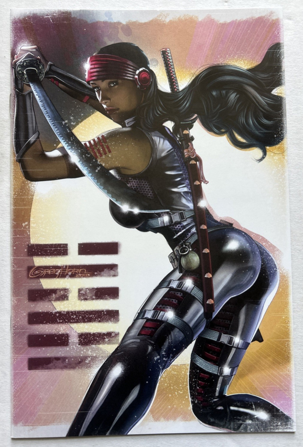 G.I. Joe Silent Option #1 Greg Horn Variant, Lady Snake Eyes Dawn Moreno