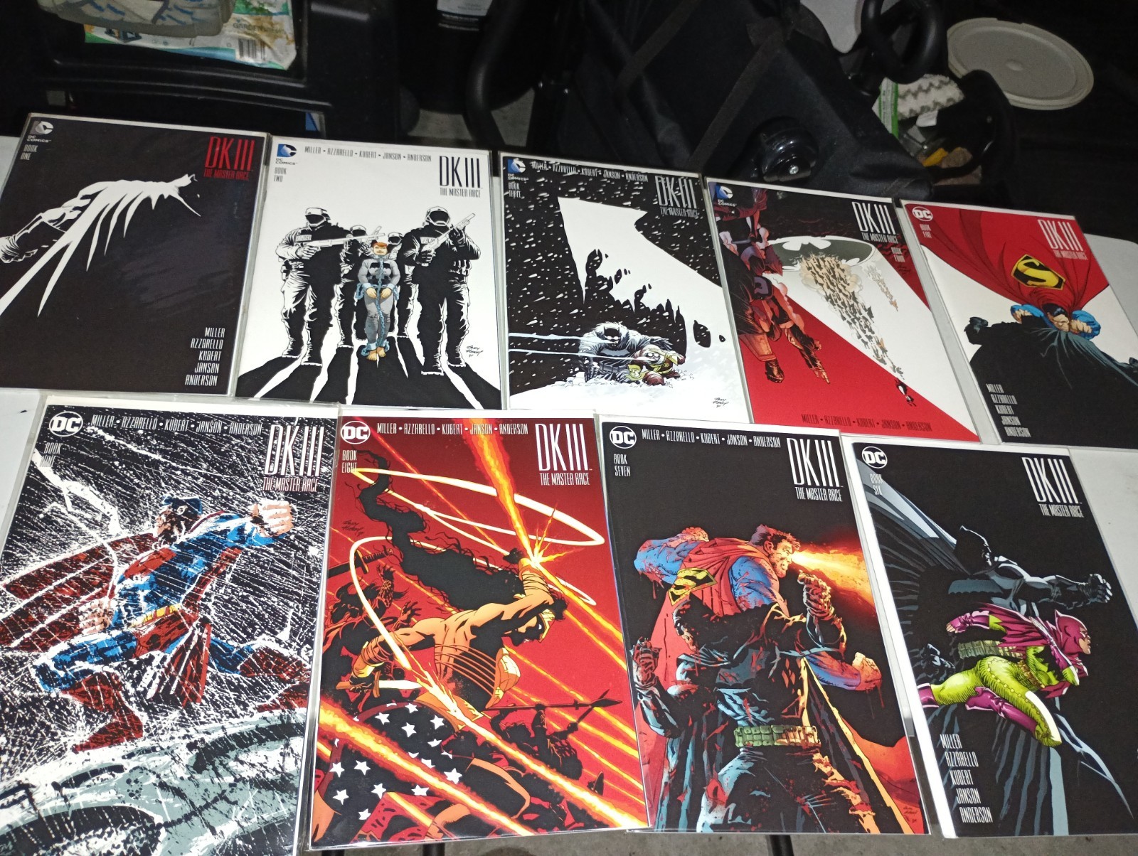 DK III The Master Race #1-9 Complete Set