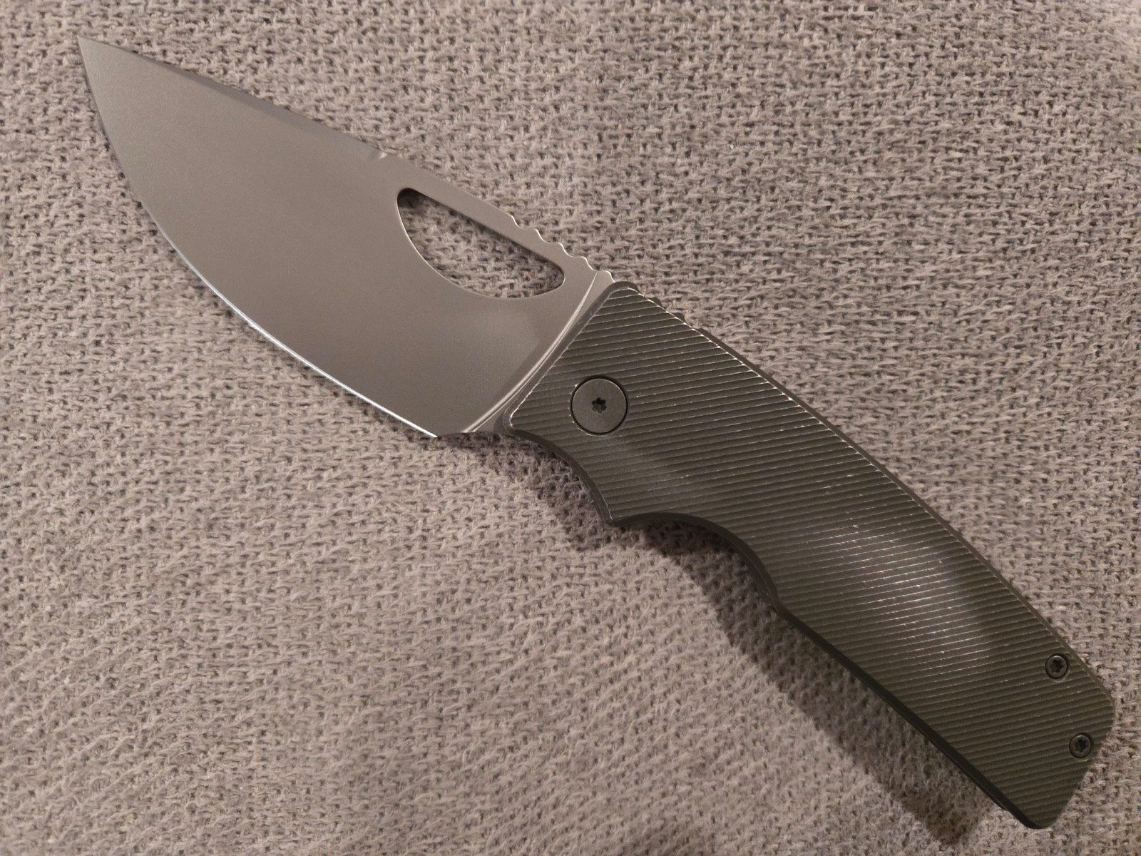 OZ Roosevelt XL 63-64 HRC Zircblasted CTS XHP, Angled Milling Zircuti Backspacer