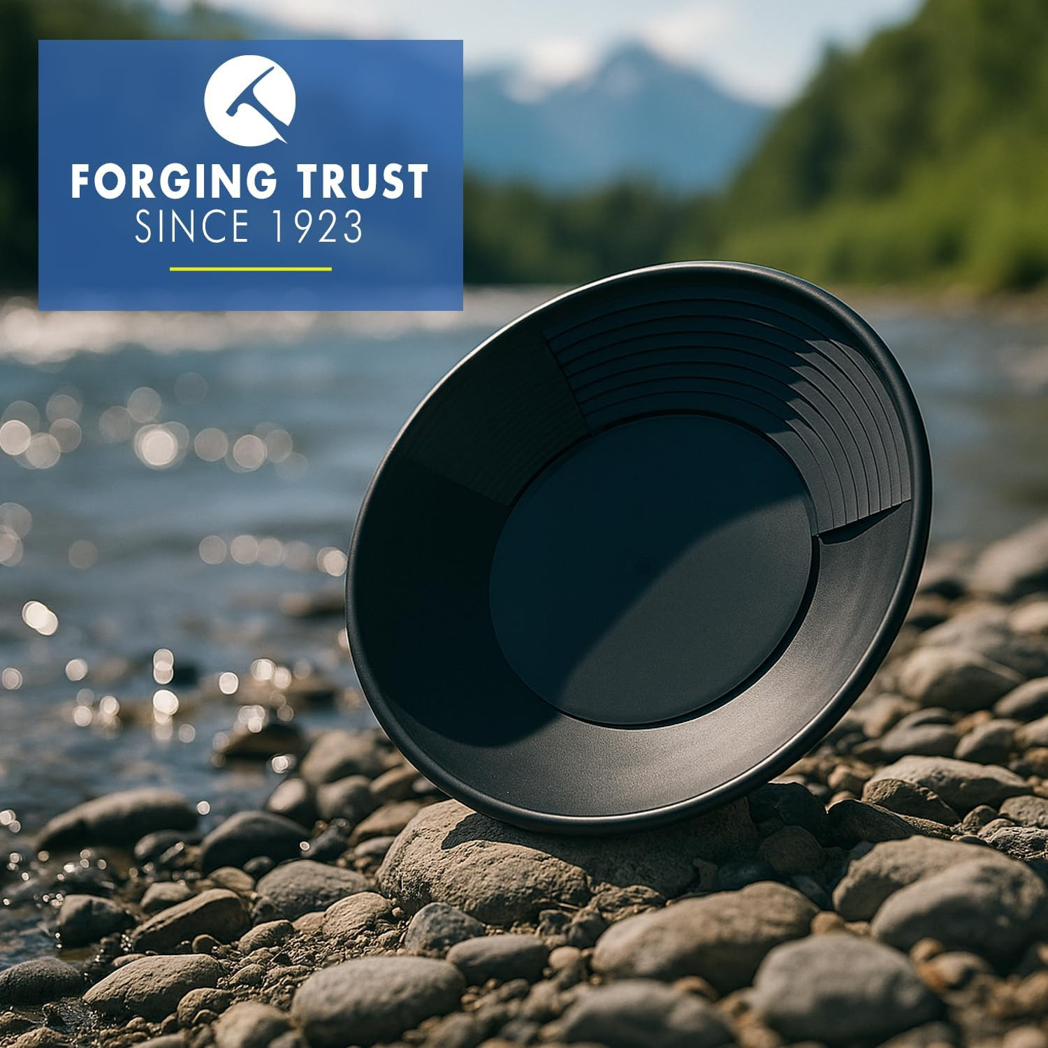 Plastic Gold Pan – 12″ Lightweight and Durable Prospecting Pan