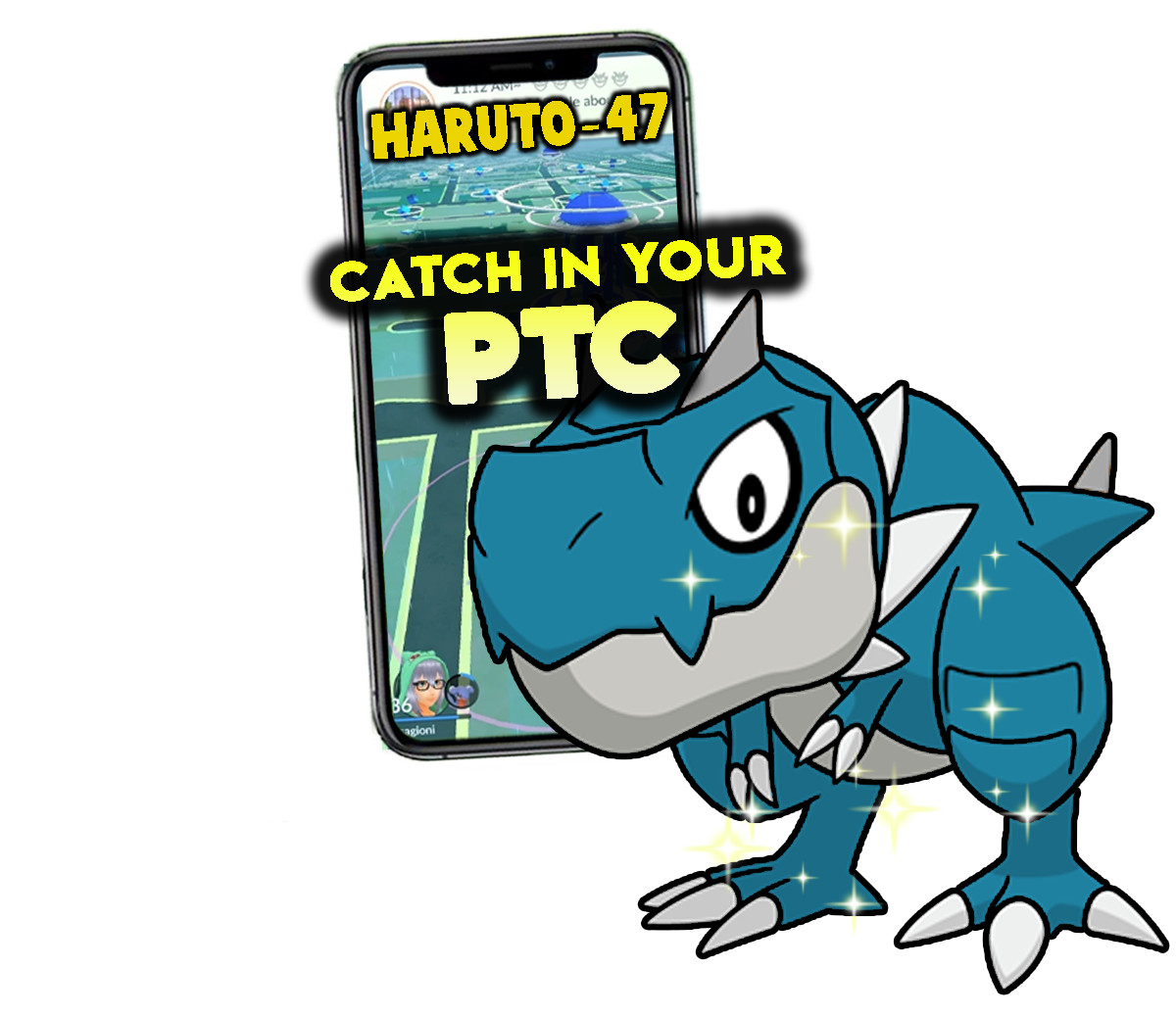 Pokemon Shiny Tyrunt Catch in your P T C
