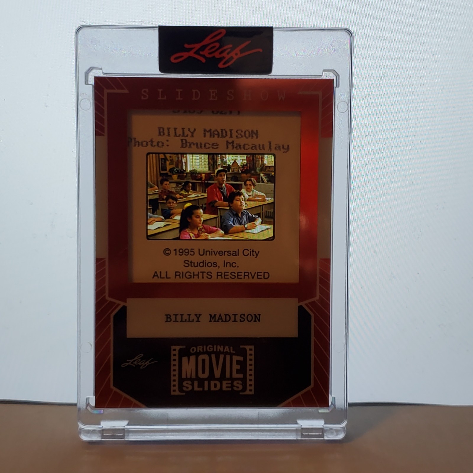2026 Leaf Slideshow Movie Slides Happy Gilmore RED SLIDE (Adam Sandler)