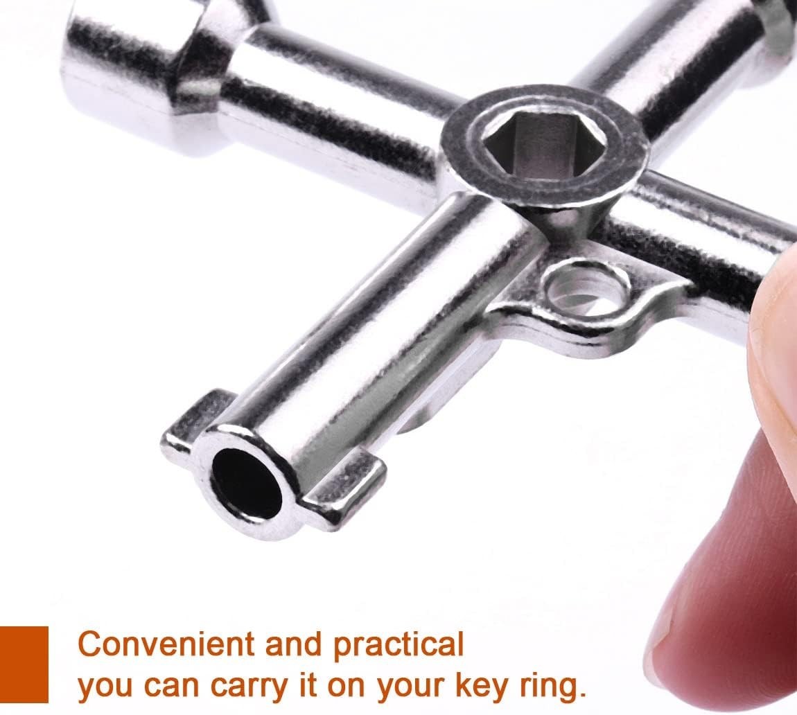 Zinc Alloy Triangle/Square Panel Key