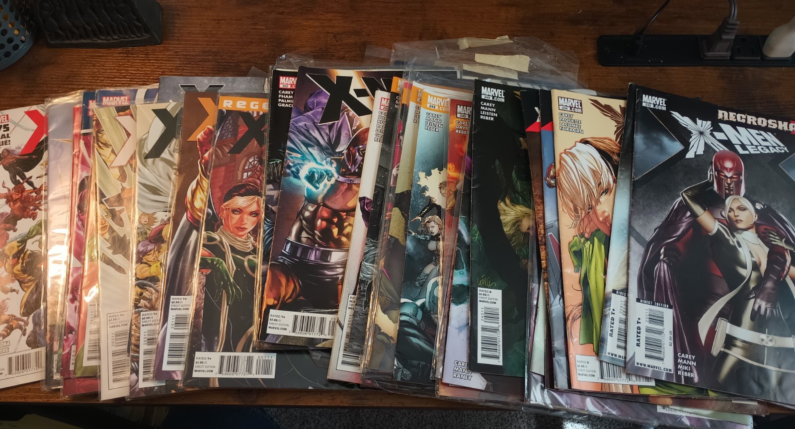 Marvel Comics X-Men Legacy HUGE LOT issues 232-275 Mostly Complete Set