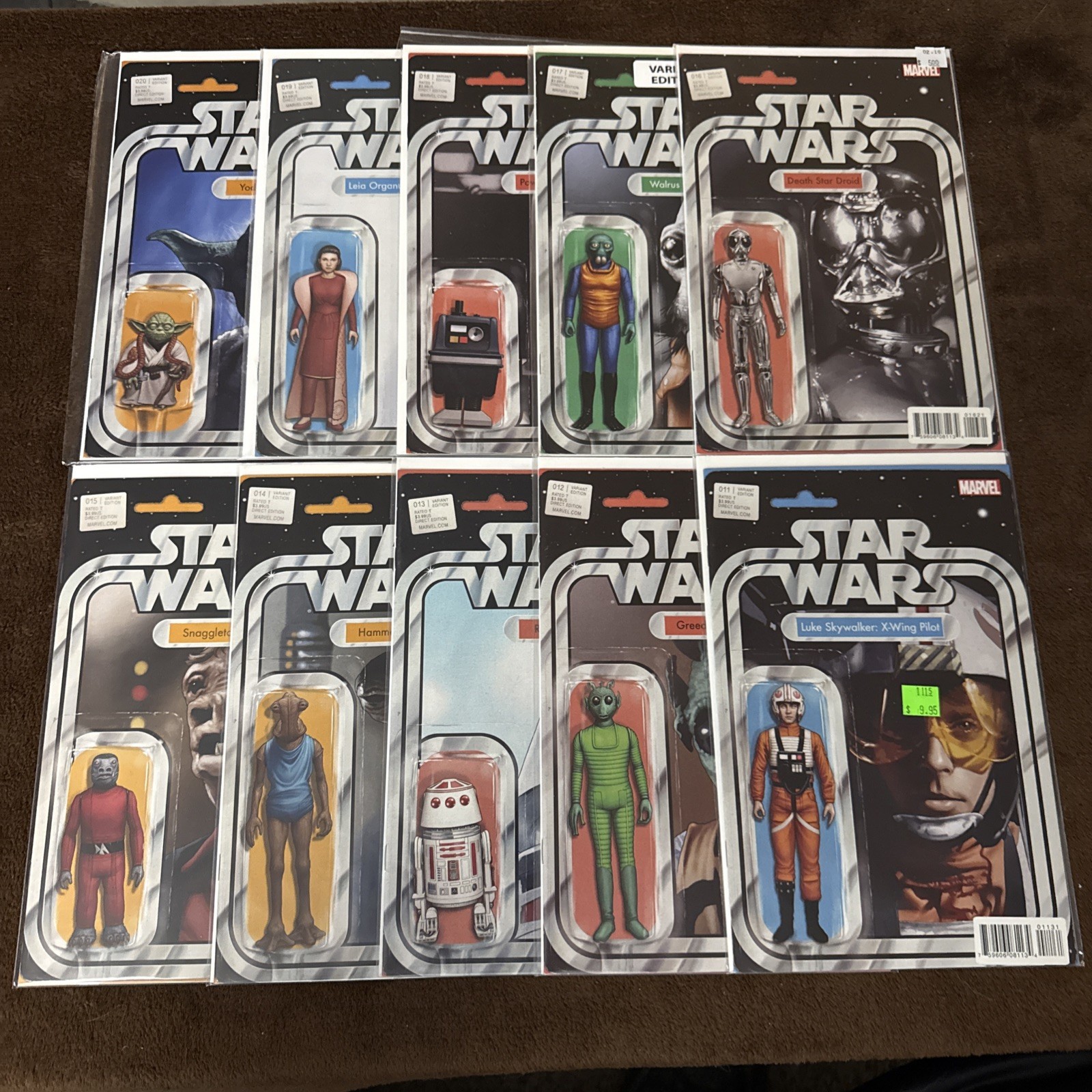 Star Wars 2015 Action Figure Variants 11-20 JTC John Tyler Christopher Lot Of 10