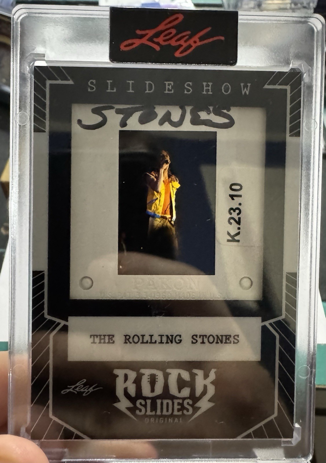 2026 Leaf Slideshow Rock Slides The Rolling Stones Mick Jagger RS-RS1
