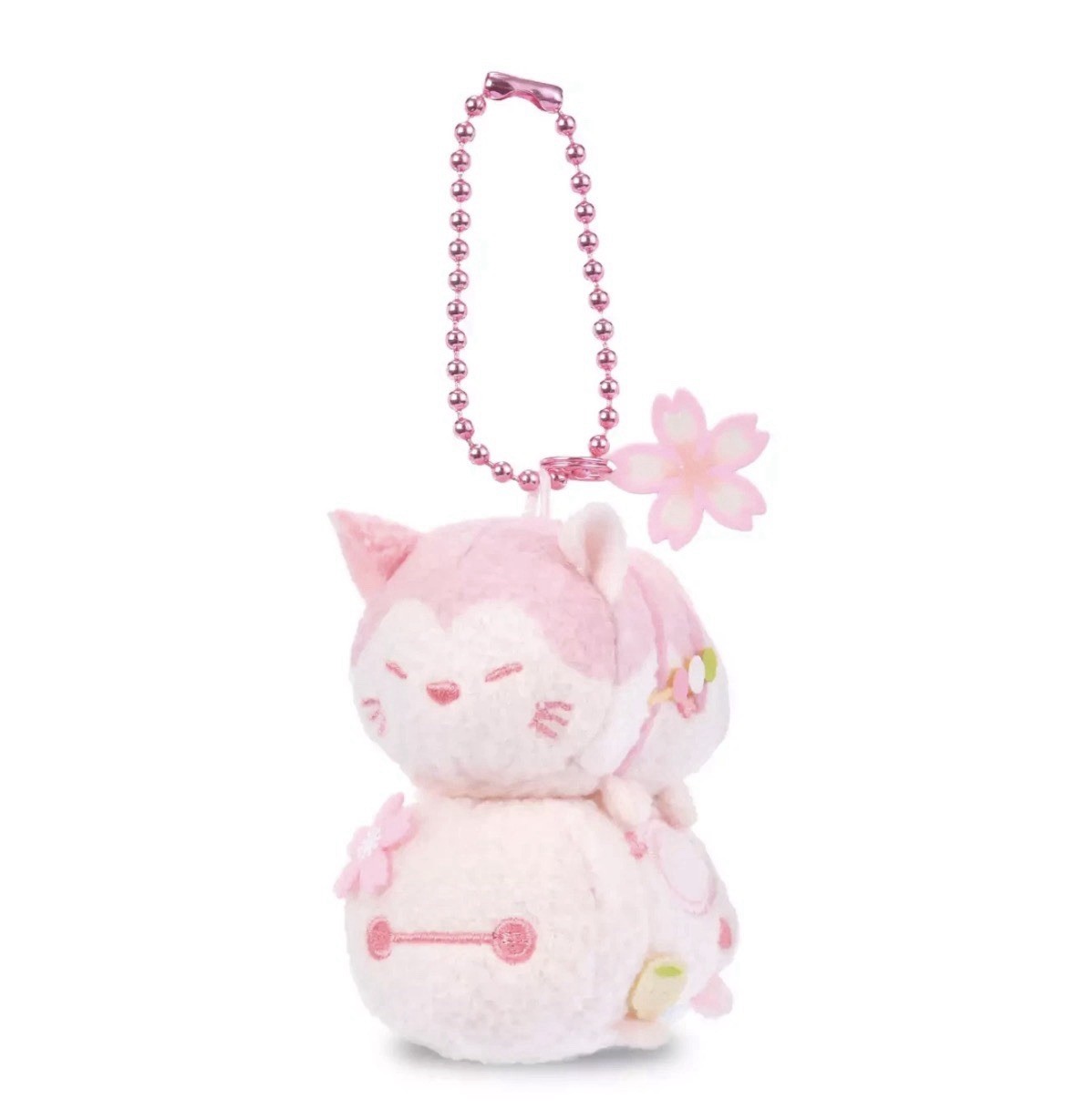 Disney store Japan Tokyo Tsum Tsum Baymax & Mochi Plush Keychain SAKURA 2026