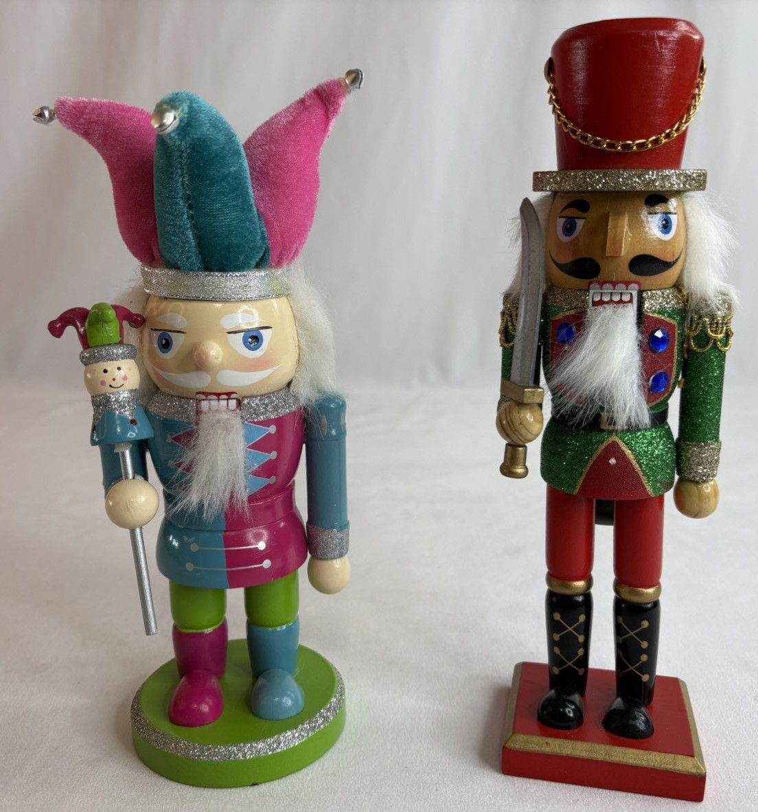 Jester Nutcracker Soldier 9-10 inches Tall