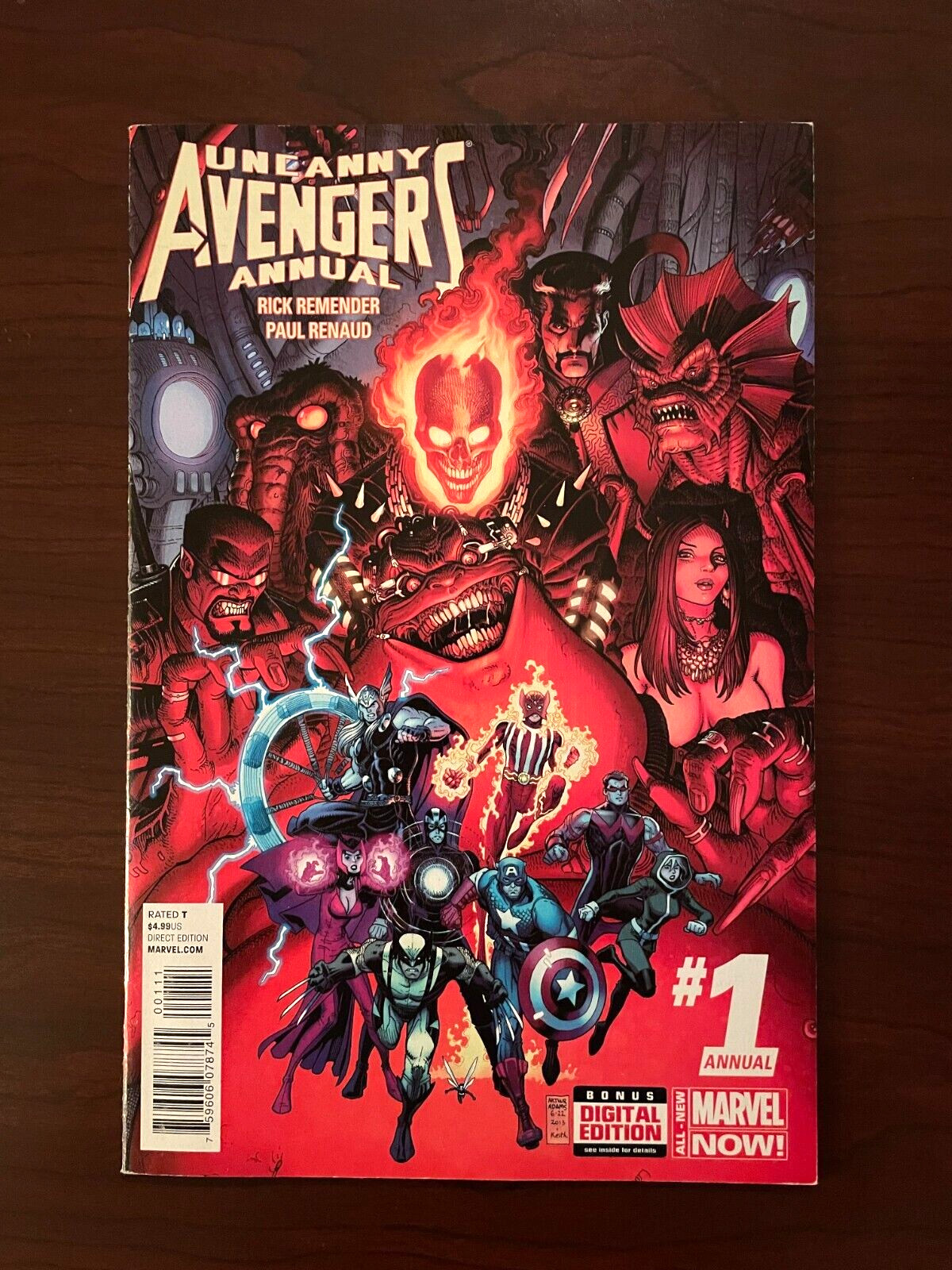 Uncanny Avengers #9 (2016) #16 (2014) & Annual #1 (2014) Deadpool Brother Voodoo