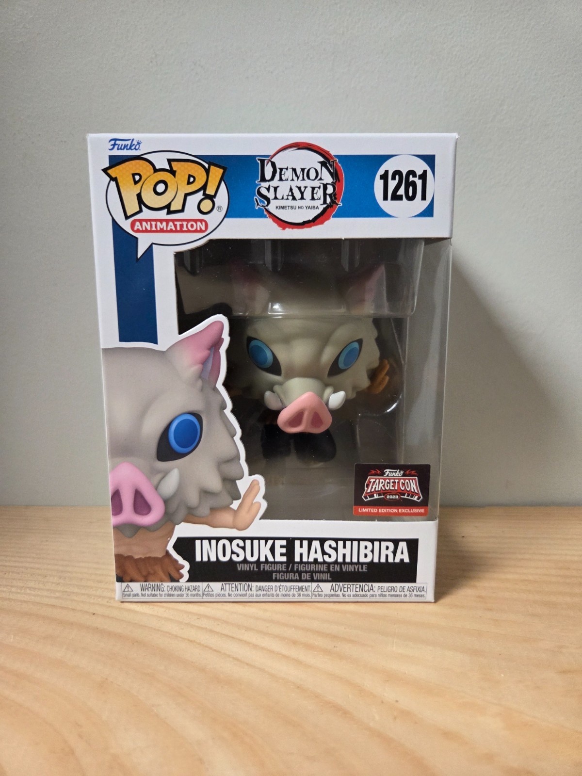Funko Pop!: Inosuke Hashibira #1261 (Funko Target Con 2023)