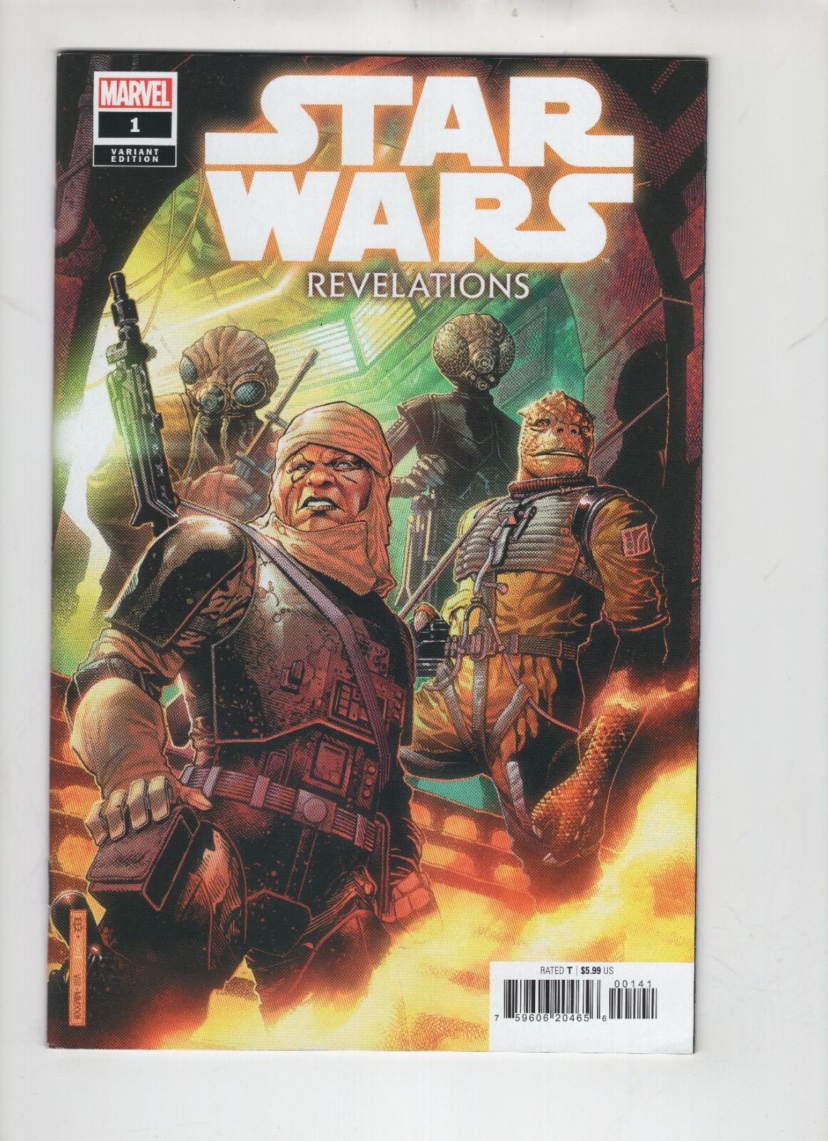 Star Wars Revelations #1 Jim Cheung 1:50 Incentive Variant Cover 2022 Comic
