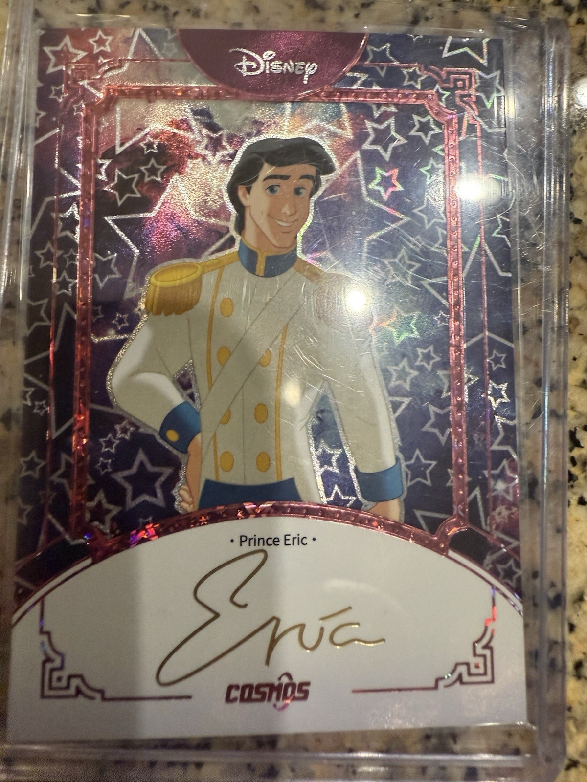 2025 Kakawow COSMOS Disney Prince Eric Signature Auto Star /100