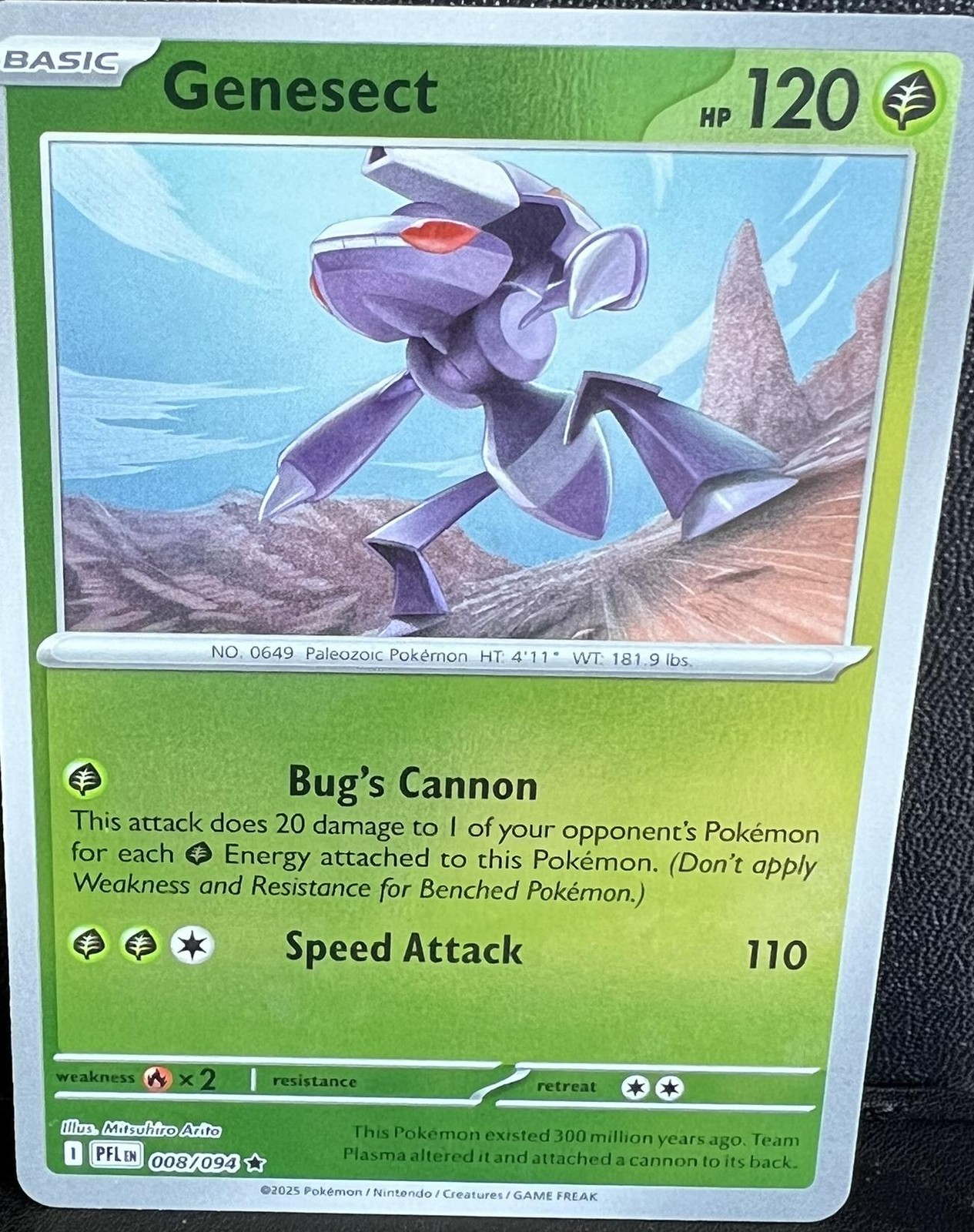 Pokémon Genesect Phantasmal Flames #8 🇺🇸