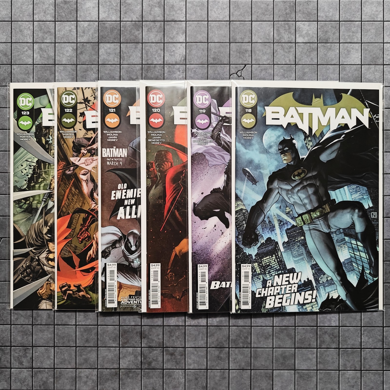 Batman (Vol. 3) #118-123 (118 119 120 121 122 123) KEY Series Set – UNREAD VF/NM