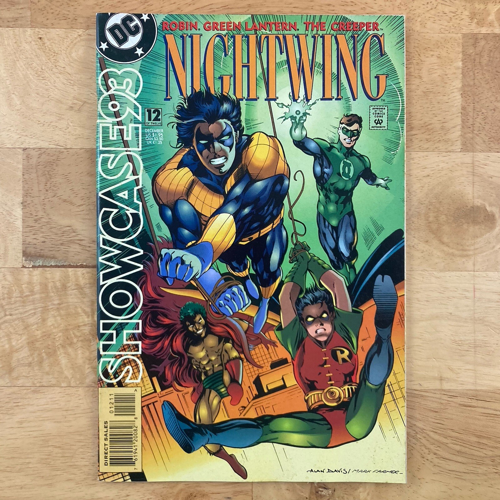 Showcase ’93 #12 DC 1993 VF Nightwing Robin Green Lantern Creeper