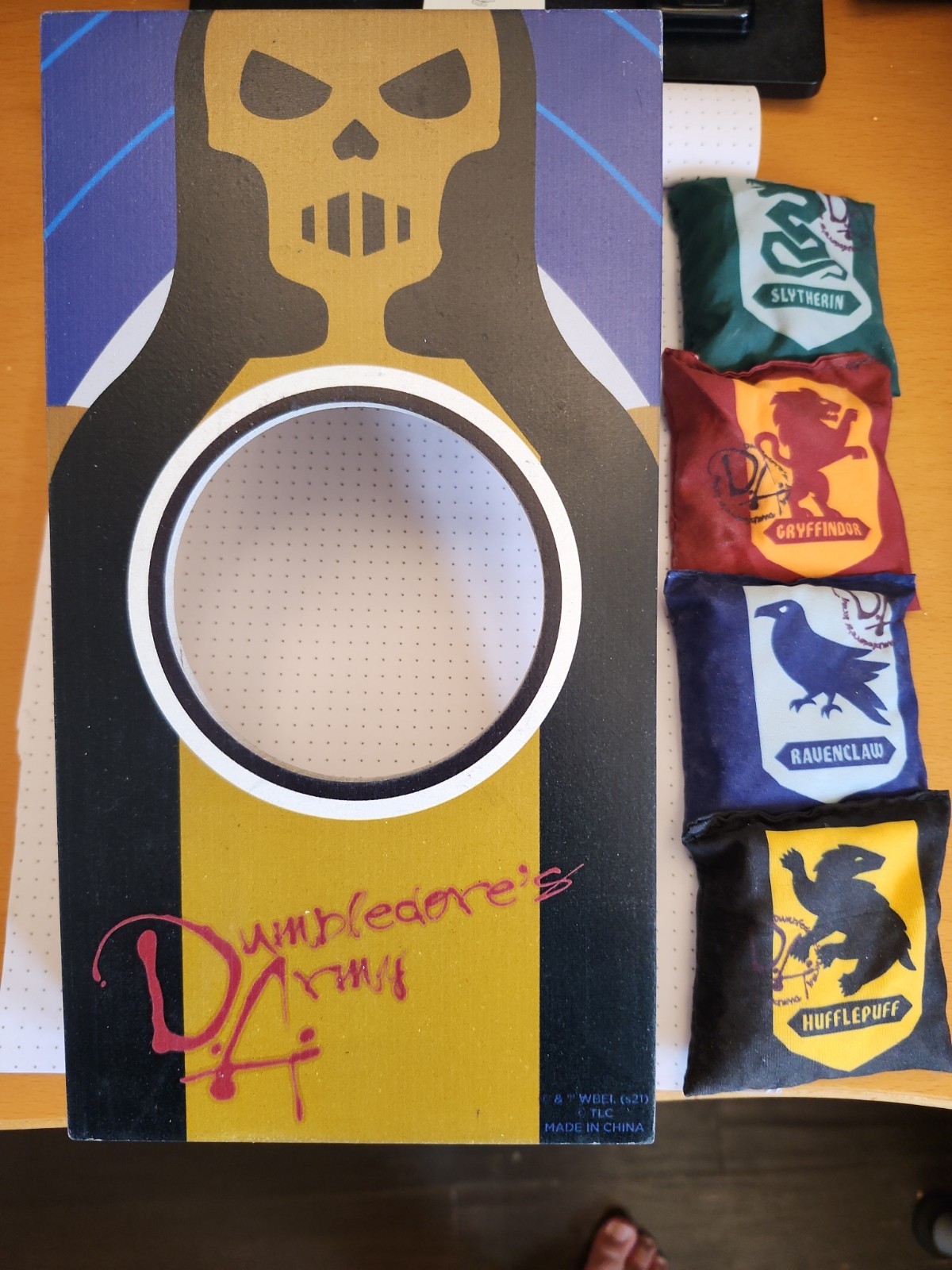 Loot Crate Dumbledore’s Army Bean Bag Game Wizarding World Harry Potter Cornhole