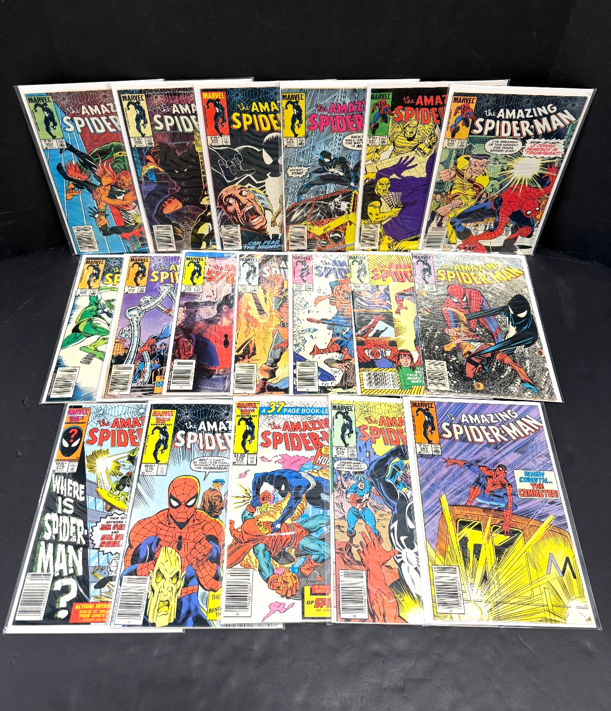 Amazing Spider-Man #246-279 Lot of 18 See Pics for #’s 255 256 257 258 260 275
