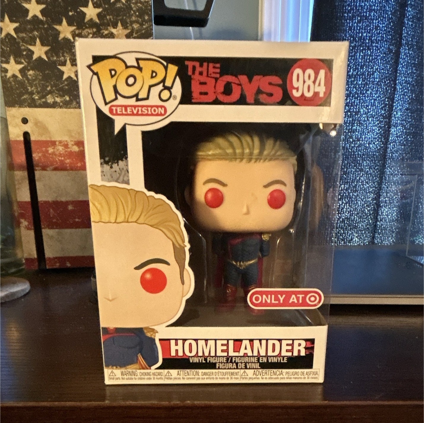 Funko Pop! Television The Boys Homelander #984 Target Exclusive Vinyl Figure