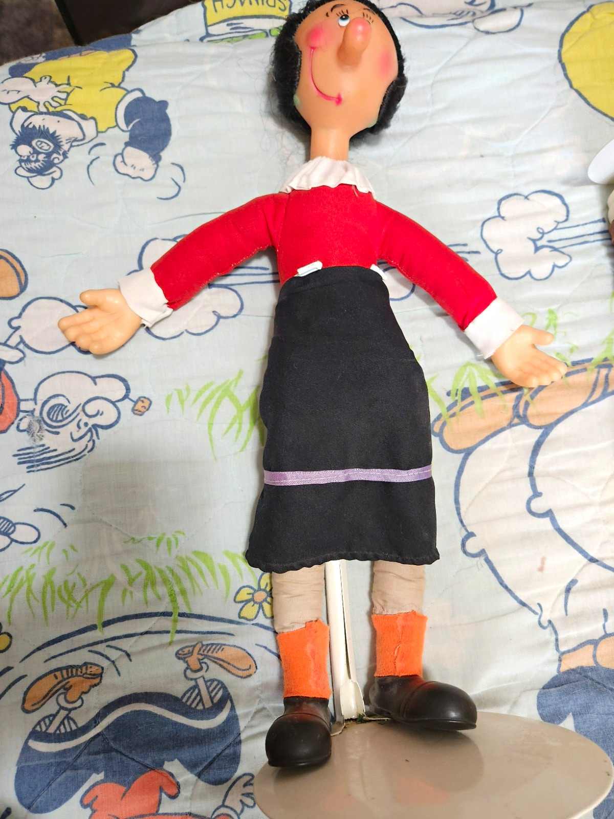 Popeye Franchise Popeye & Olive Oyl Multicolor Plush Stuffed Figures