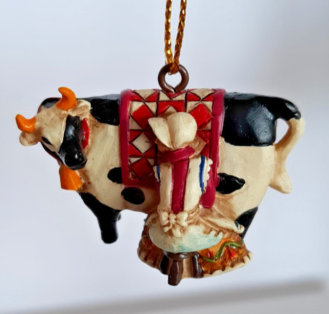 Jim Shore 12 Days of Christmas 8 maids a milking mini ornament replacement