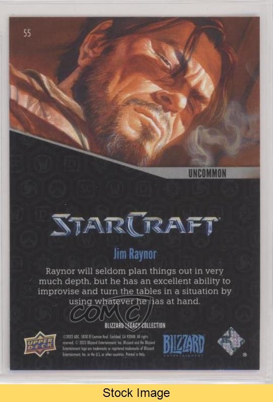 2023 Upper Deck Blizzard Legacy Collection Uncommon Jim Raynor #55 READ 0nr3