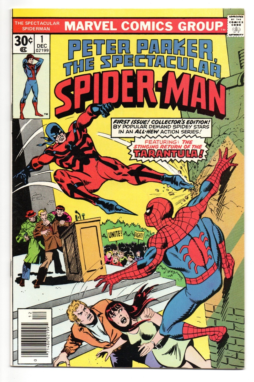 Peter Parker Spectacular Spider-Man #1 1976 2nd Ongoing Series VF/NM Marvel